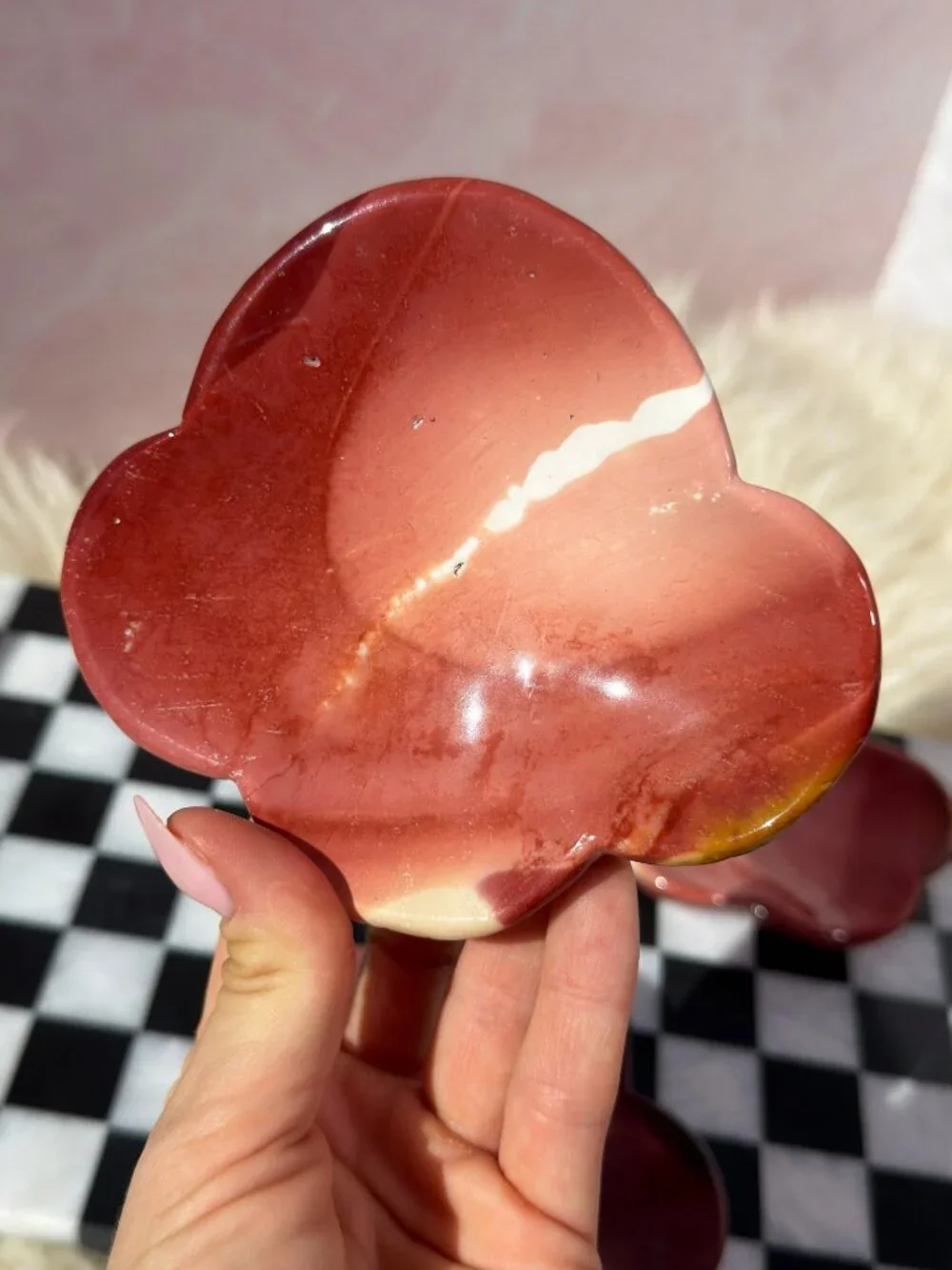 Mookite Cloud Dish Natural Australian Gemstone Bowl